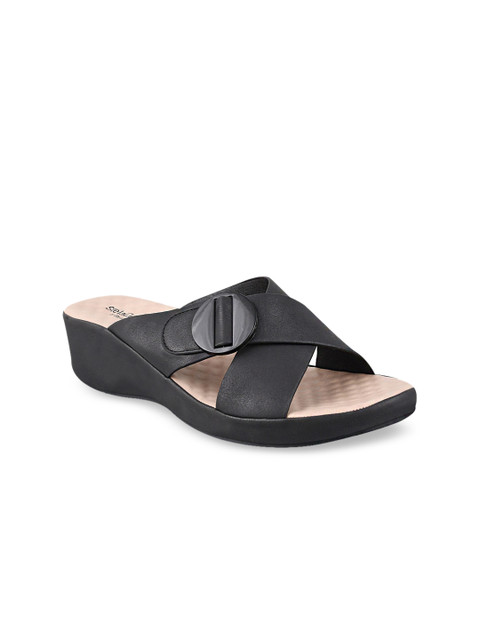 

Stelatoes Women Black Solid Heels