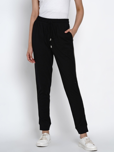 

Texco Women Black Regular Fit Solid Joggers
