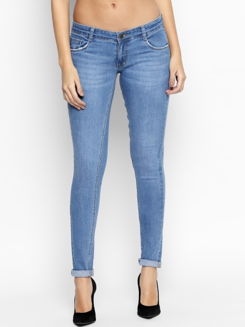 

PURPLE WATER Women Blue Slim Fit Jeans