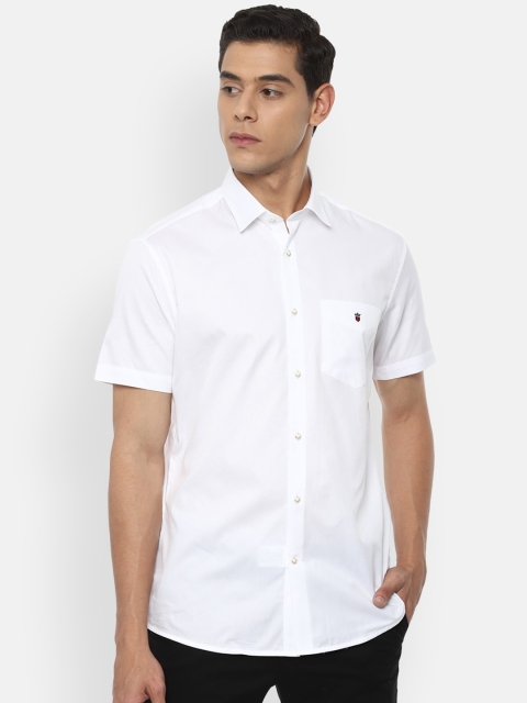 

Louis Philippe Sport Men White Slim Fit Solid Casual Shirt