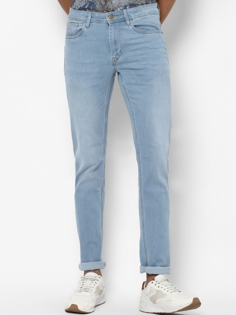 

Solly Jeans Co. Men Blue Skinny Fit Mid-Rise Clean Look Jeans