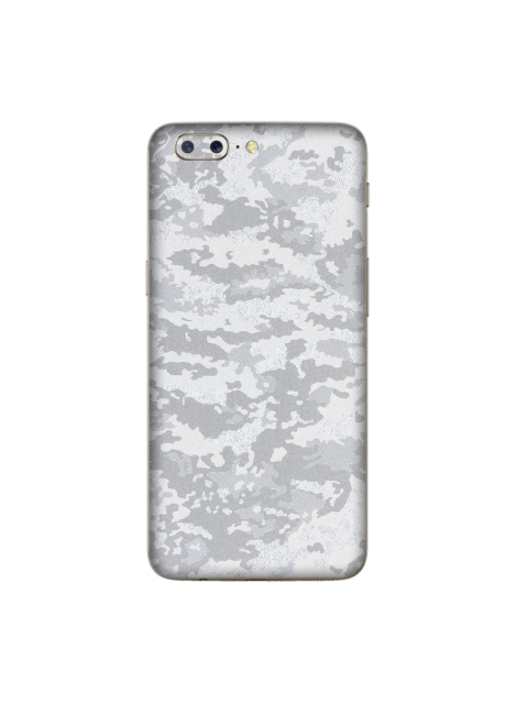 

Trendy Skins Silver-Toned & Grey Camouflage Pattern OnePlus 5 Phone Skin