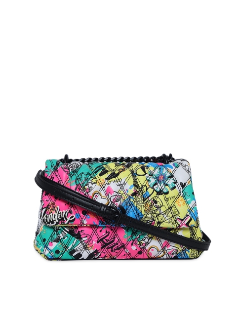 

ALDO Multicoloured Printed Sling Bag, Multi
