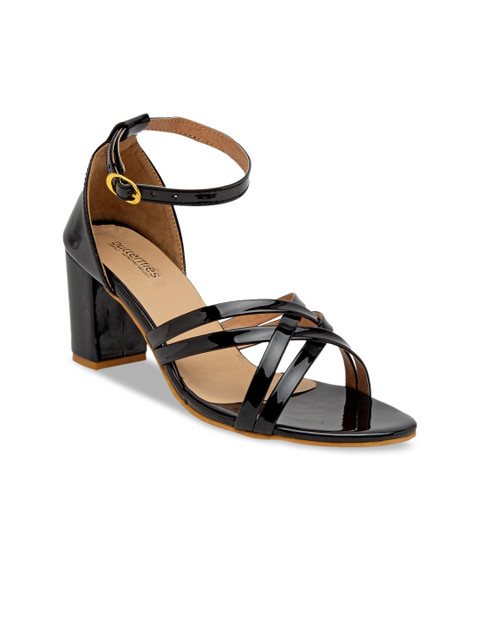

Butterflies Women Black Solid Sandals