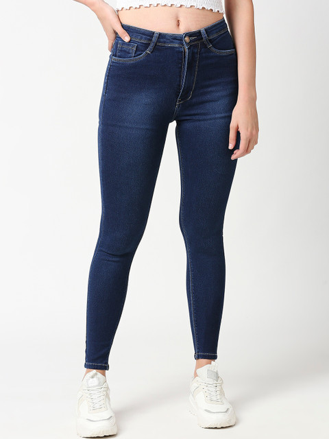 

PURPLE WATER Women Blue Slim Fit Jeans