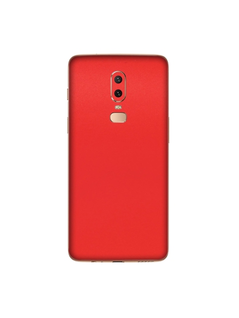 

Trendy Skins Red Matte OnePlus 6 Phone Skin