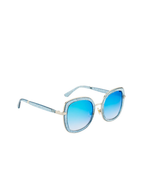 

Ted Smith Women Blue Cateye UV Protected Sunglasses TS-NJ1005/S_BLU