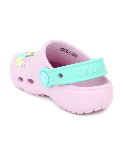 

Crocs Unisex Kids Pink Fun Lab Clogs