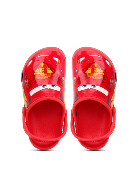 

Crocs Unisex Kids Red FunLab Cars Clogs
