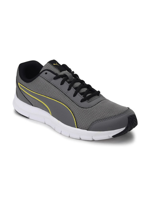 

Puma Men Grey Textile Running Shoes