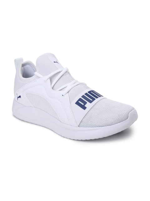 

Puma Men White Mesh Running Shoes