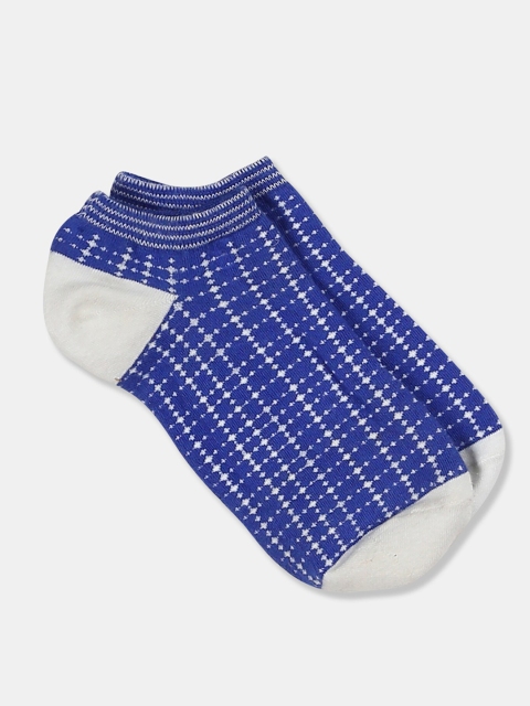 

GAP women Blue & White Patterned Ankle Socks