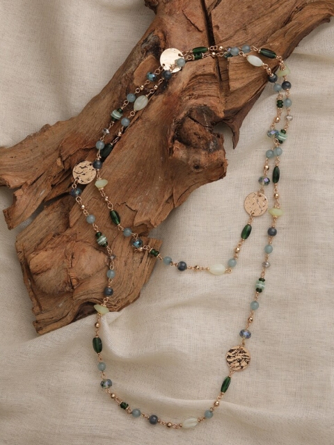 

Accessorize Gold-Plated Metal Beaded Chain