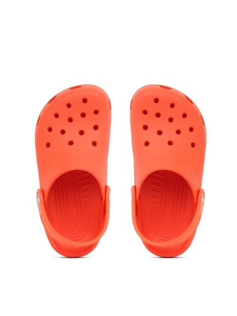 

Crocs Unisex Kids Orange Solid Croslite Clogs