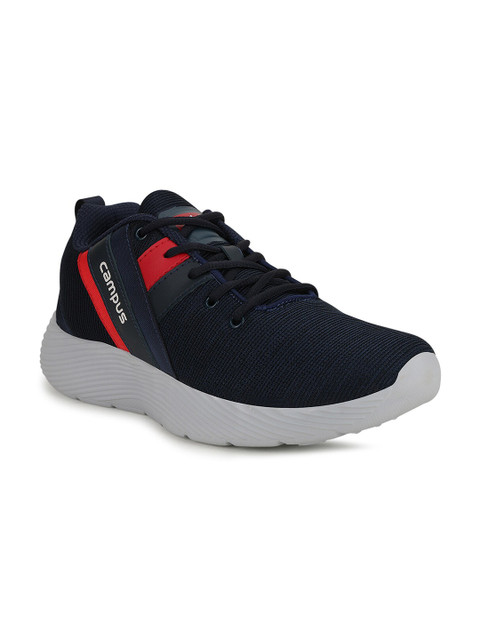 

Campus Men Navy Blue Mesh Running Shoes