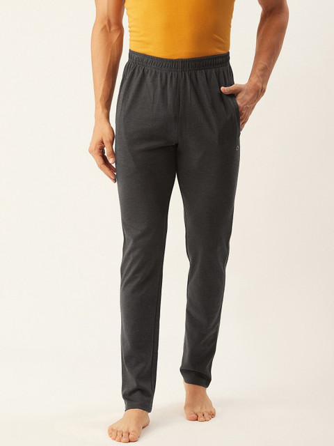 

Sweet Dreams Men Charcoal Grey Solid Lounge Pants