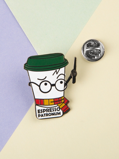 

Unisex White & Green Harry Potter Lapel Pin