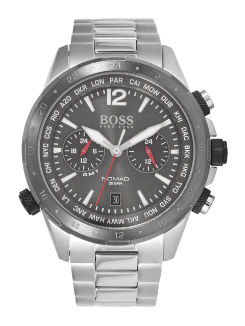 

Hugo Boss Men Grey Analogue Watch 1513774