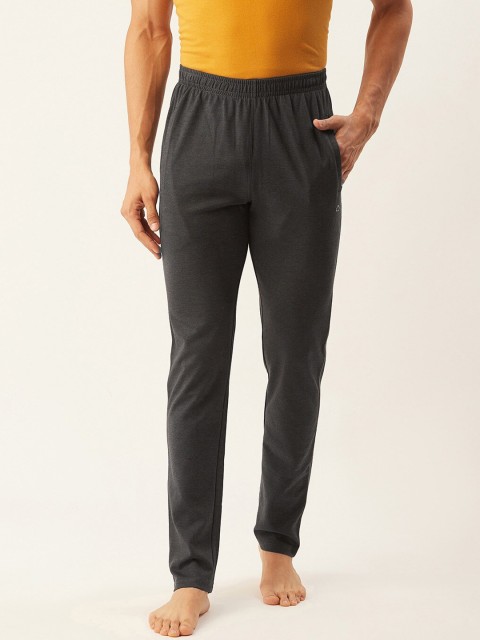 

Sweet Dreams Men Charcoal Grey Solid Lounge Pants