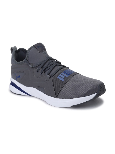 

Puma Men Grey & Blue Softride Rift Breeze Running Shoes