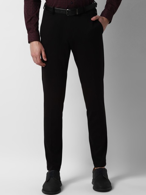 

Louis Philippe Sport Men Black Slim Fit Solid Trousers