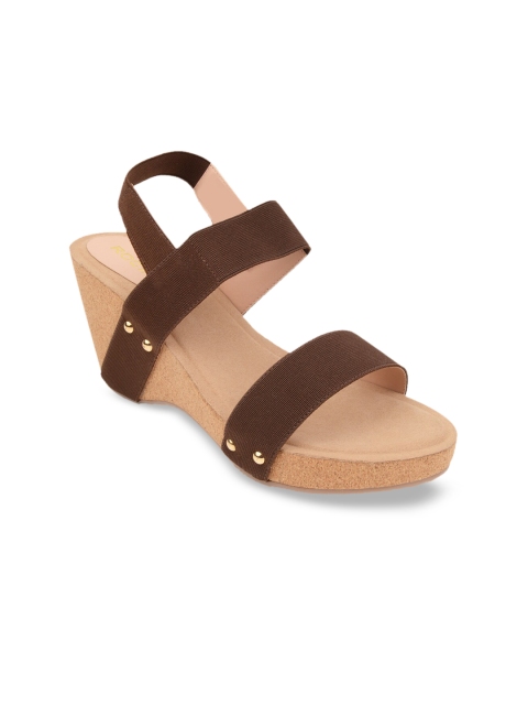 

Rocia Women Brown Solid Sandals