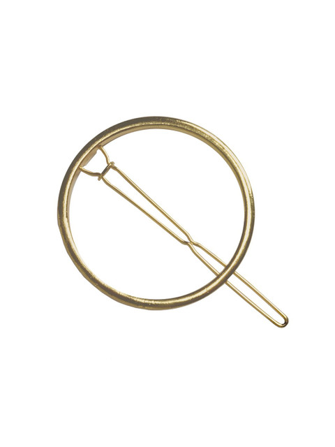 

JOKER & WITCH Women Gold Circular Hair Clip