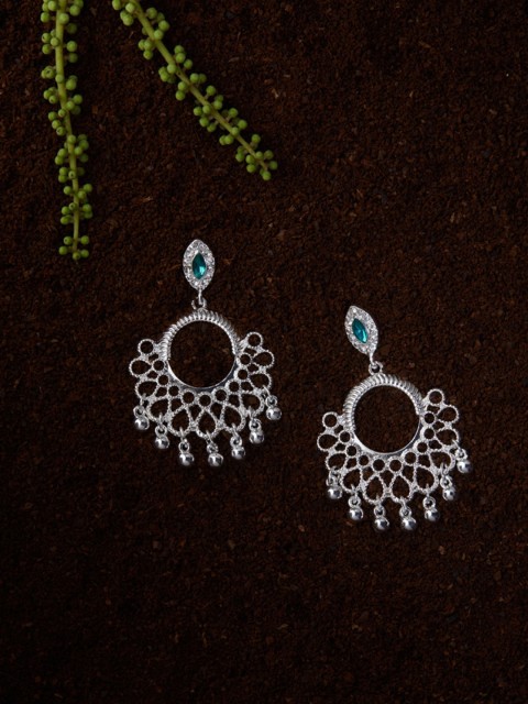 

Accessorize Silver-Toned Contemporary Chandbalis