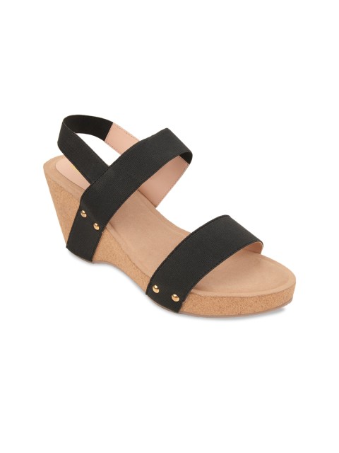 

Rocia Women Black Solid Sandals