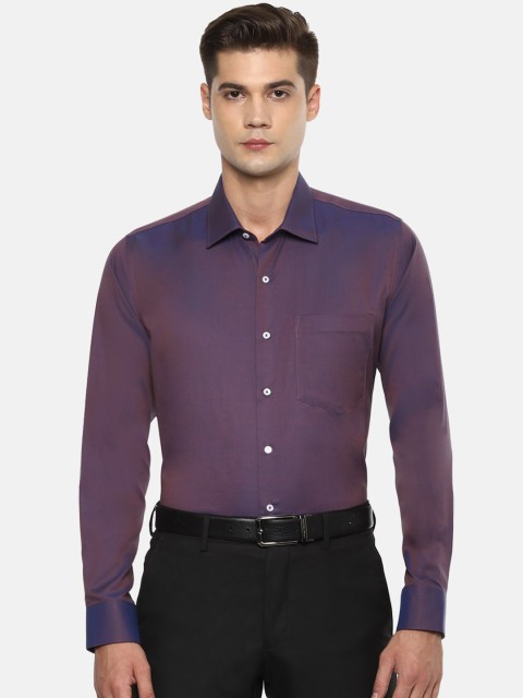 

Van Heusen Men Purple Slim Fit Solid Formal Shirt