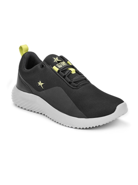 

REFOAM Men Black Mesh Running Shoes