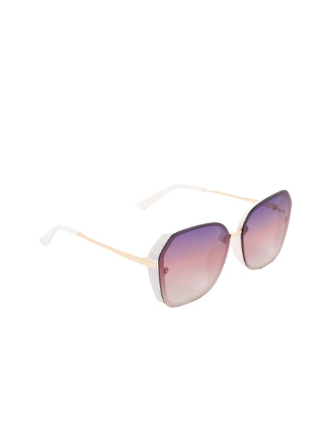 

MARC LOUIS Women Pink Lens & White Square Sunglasses MARC LOUIS 22-6387 PINK