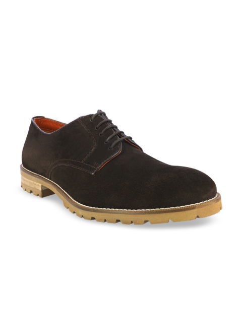 

Alberto Torresi Men Brown Leather Derbys