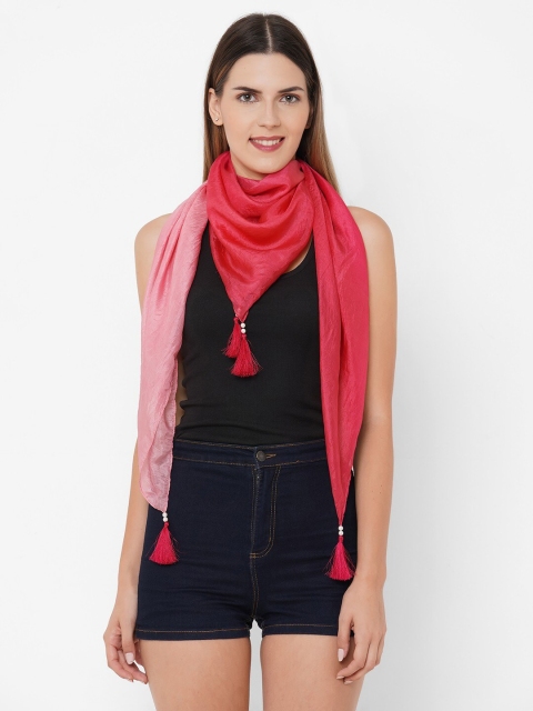 

Get Wrapped Women Pink Scarf