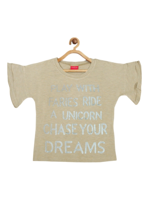 

Tiny Girl Beige Regular Top