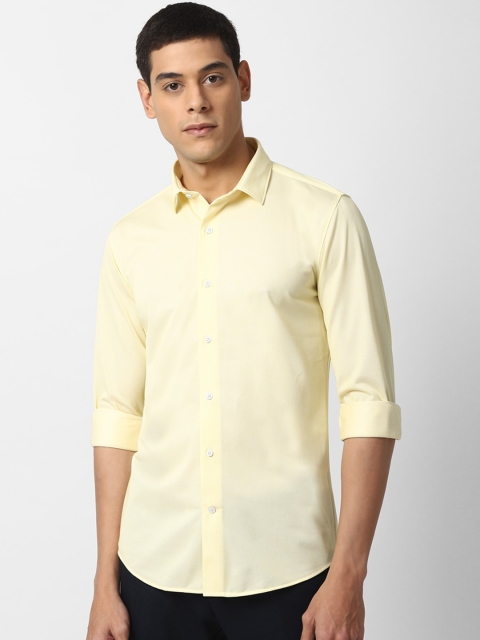 

Louis Philippe Sport Men Yellow Slim Fit Solid Casual Shirt