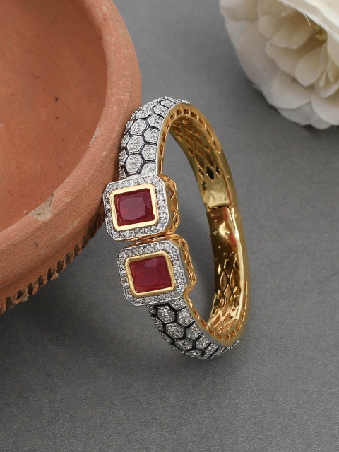 

Silvermerc Designs Women Red Onyx Bracelet