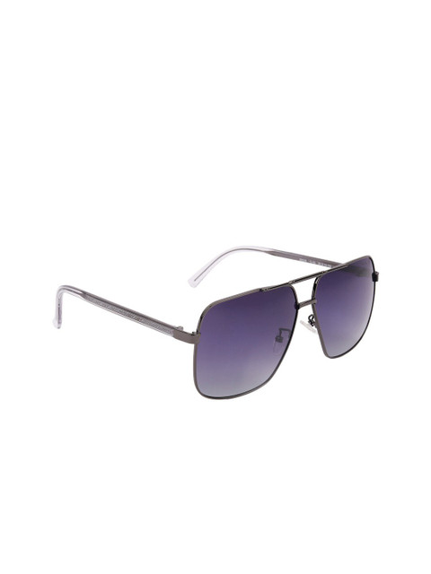 

MARC LOUIS Men Purple with Polarised and UV Protected Square Sunglasses 0923S - C03