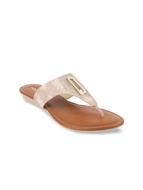 

Mochi Women Gold-Toned Embellished Sandals