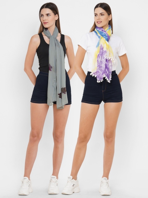 

Get Wrapped Women Pack of 2 Scarves, Grey