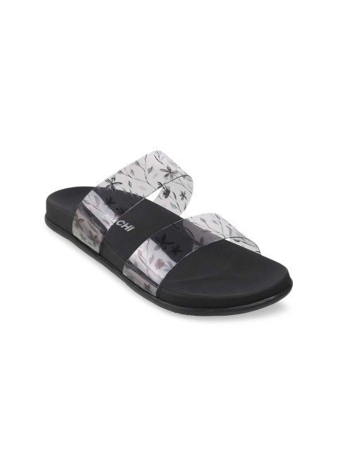 

Mochi Women Black Printed Sandals