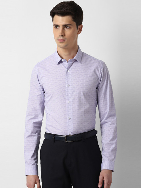 

Louis Philippe Sport Men Purple Slim Fit Checked Formal Shirt