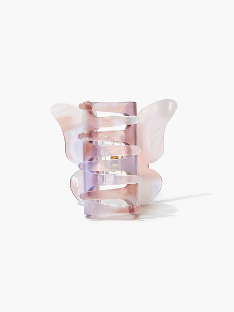 

FOREVER 21 Women Lavender Butterfly Claw Clip