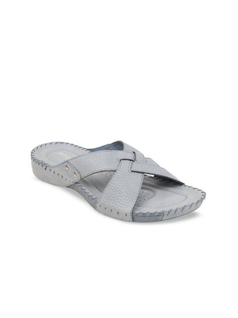 

Rocia Women Blue Textured Sandals