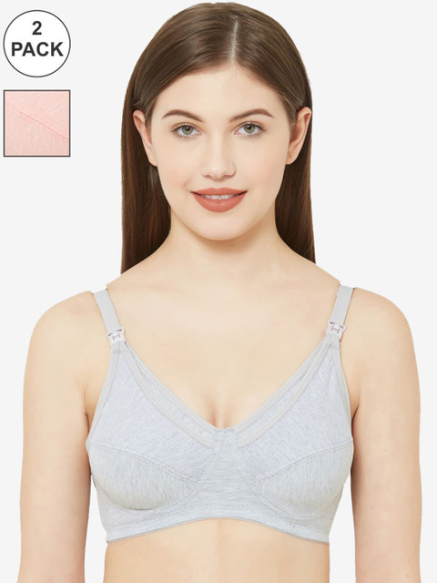 

Juliet Women Grey Solid Non-Wired Non Padded Bra