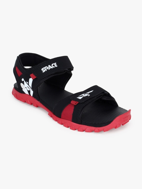

Space Men Black & Red Comfort Sandals