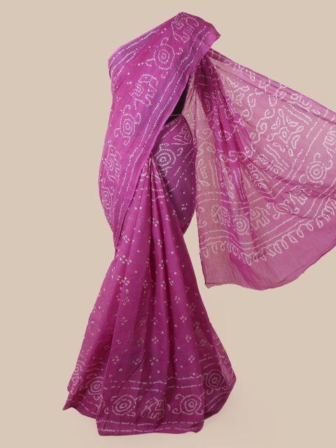 

Pothys Lavender Printed Saree