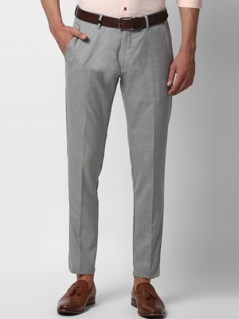 

Louis Philippe Sport Men Grey Slim Fit Solid Formal Trousers