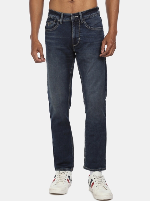 

Flying Machine Men Blue Michael Slim Tapered Fit Light Fade Stretchable Jeans