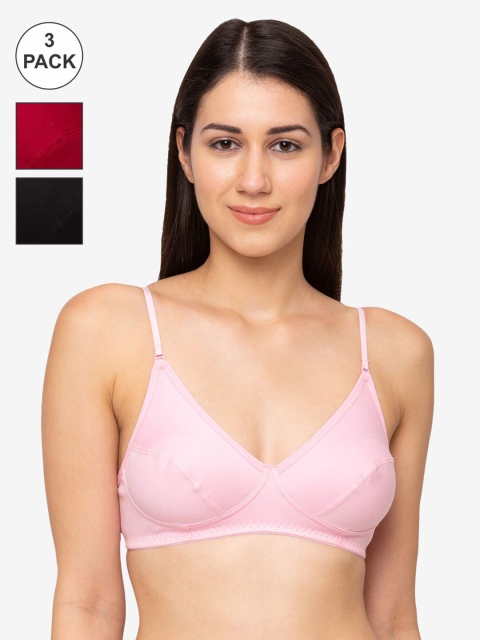 

Juliet Women Black Solid Non-Wired Non Padded Bra